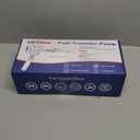 Saker Fuel Transfer Pump Battery Powered, Automatic Portable Fuel Pump with Auto-Stop, 51'' Extra Long Hose, 3.2 Gallon per Min, 3 Can Adapters, for Gasoline, Diesel and Oil