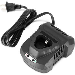 DNA MOTORING TOOLS-00180 Base Type Lithium Ion Battery Quick Charger 12V w/ LED Indicator , Black , Red