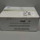 Lullaby 40pcs Plastic Glasses with Gold Rim, 12oz Clear Disposable Cups for Champagne Whiskey Cocktail, Perfect for Parties, Weddings and Daily Use