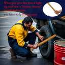 Big Rig self Defense -Hickory Stick, for Baton self Defense bat Truckers Tool Checking Tire Pressure Fish Bat -tire Thumper,- But Can't for Weapons