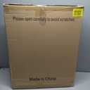 Seat Covers Full Set Fit for Honda Pilot 2005-2016 Faux Leather Car Seat Cover Waterproof Automotive Seat Cushion Protectors Compatible Airbag (5 Seats, Black)