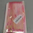 KatchOn, XtraLarge Iridescent Pink Streamers for Party Decorations - 3.2x8 Feet Pack of 2, Pink Backdrop for Mothers Day Decorations, Bachelorette Party Bridal Shower Gender Reveal Pink Birthday Decor