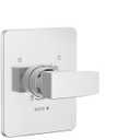 Delta Faucet Modern Single-Handle Chrome Tub and Shower Trim Kit, Shower Faucet with Single-Spray Touch-Clean Shower Head, Chrome T14467-PP (Valve Not Included)