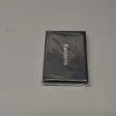 Men's Slim RFID Wallet: Leather Ultra Thin Billfold for 14 Cards with Hidden AirTag Holder, Cash Pocket & Gift Box, Black