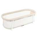 Baby Delight Snuggle Nest Bassinet, Portable Baby Bed, for Infants 0  5 Months, Organic Oat