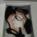 Girls Heels Dress Shoes Flower Girl Pumps with Cute Bow Closed Toe High Heels Adjustable Buckles Wedding Party, Size: 13 Little Kid