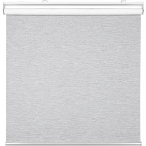 Homebox Cordless Blackout Roller Shades for Windows, 100% Room Darkening Blinds with Thermal Insulated Easy Install Spring System for Home, Living Room, Nursery (32" W x 72" H, Light Grey)