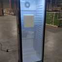 8.5 Cu.Ft Commercial Refrigerators, Display Fridge with Double-Tempered Glass Door, Outdoor Beverage Refrigerator with Locking, Key & LED, Beverage Cooler for Bar, Office, Restaurant