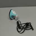 Honoson Mini Craft Iron Mini Heat Press Small Iron 3.93 x 2.36 x 2.76 in Portable Handy Tiny Flatiron with Charging Base Accessory for Fuse Bead Patch DIY Heat Transfer Vinyl (Mint Green)