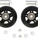 ORO Luggage Wheels Replacement 78 * 24mm With 8mm(0.31") Bearings for Suitcase, Inline Outdoor Skate and Caster Board (78mm)