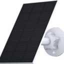 2 x Solar Panel for Ring Camera, Solar Charger Compatible with Ring Spotlight Cam Plus/Pro & Stick Up Cam Battery, Solar Panels with 360 Adjustable Bracket, IP65 Waterproof (1 Pack)