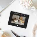 Pet Memorial Dog Cat Picture Frame 4x6, Loss of Dog Sympathy Gift Wooden Picture Frame, Pet Memorial Gifts for Dogs Cats, Forever Loved Sympathy Decorative Photo Frames for Table Desk Decor