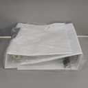 Amazon Basics 3 Ring Binders, 2 Pack, D-Ring Organizer for School, Home Office, White