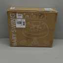 Electric Baby Swings for Infants, Portable Baby Swing with Preset Melodies, Bluetooth Swing for Newborn, Indoor & Outdoor(Black)