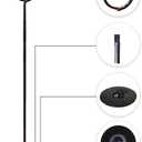 Urban Deco 16PK Table Number Holders Place Card Holders 12 Inch Table Card Holders Steel Card Holders for Photos, Food Signs, Memo Notes, Weddings, Restaurants, Birthdays(Black)