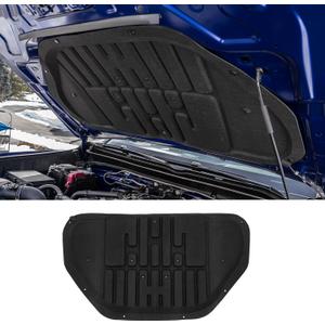 Soundproof Mat Compatible with 2024 2025 Toyota Tacoma 2025 Toyota 4Runner PET Felt Engine Hood Heat Insulation Shield Sound Protective Pad Foam Insulation for 2024 Tacoma Accessories