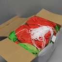 Retisee 14.5ft Long Christmas Green Inflatable Outdoor Decoration Christmas Light up Inflatable Decoration Blow up Hanging with Built in LED Lights for Xmas Party Lawn Yard Outdoor Indoor Supplies