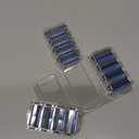 Amazon Basics 5-Blade Razor Refills for Men with Dual Lubrication, Hypoallergenic, Clean Shave, Precision Beard Trimmer, 12-Pack (Fits Amazon Basics Razor Handles only)