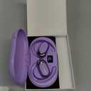 AI Translation Earbuds Real Time, Purple