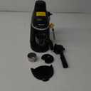 SOWTECH Coffee Machine, 3.5 Bar Espresso Cappuccino Machine with Milk Frother, 1-4 Cup Portable Coffee Maker for Latte, Cappuccino, 800W, Black