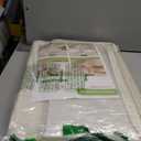 StorageWorks Shoe Organizer for Closet, Fits up to 16 Pairs, Shoe Cubby Storage Containers with Adjustable Dividers and Clear Cover, Beige (Medium)