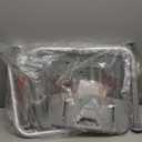 Medline Shower Chair with Backrest and Padded Armrests - 350 lb. capacity, Bath Bench, Seat, Stool for Independent Adult, Seniors, Elderly & Disabled Patients (Grey)