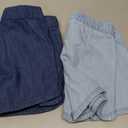 The Children's Place Baby Girls' and Toddler Pull on Chambray Shorts, Size 4T