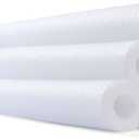 Hanaive 6 Pack Pool Noodles Swimming Floating Foam Tube 52 Inch Hollow Swim Noodles Bulk Floats Heavy Duty for Swimming Decoration Craft Projects Multi-Purpose (White)