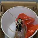 Jonathan Y JYL1031A Gaston 20.5" Resin Mini LED Table Lamp, Farmhouse, Traditional, Cottage, Rustic, Office, Living Room, Family Room, Dining Room, Bedroom, Hallway, Foyer, Brown