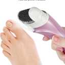 Electric Feet Callus Removers Rechargeable,Portable Electronic Foot File Pedicure Tools, Electric Callus Remover Kit,Professional Pedi Feet Care Perfect for Dead,Hard Cracked Dry Skin