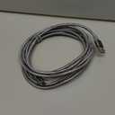 USB-C to USB-A 3.1 Gen 1 Fast Charger Cable, Nylon Braided Cord, 5Gbps High-Speed for Apple iPhone 16/15, iPad, Samsung Galaxy, Tablets, Laptops, 10 Foot, Dark Gray