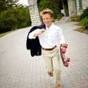 French Toast Boys Long Sleeve Oxford Shirt (Standard & Husky) Button Down Shirt (L)