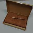 Christian Gifts Journal Notebook with Pen, Blessed Gifts, Religious Gifts for Men & Women, Refillable Sketchbook, Travel Diary, Lined Planner, 7x5 Inches, Brown