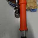 59802 K-6DH 6FT Toilet Auger Snake for Use Manually or with Drill, Telescopic for Greater Reach, Heavy-Duty Toilet Auger Clog Remover Tool with Drop Head, Flexible Closet Auger with Vinyl Guard
