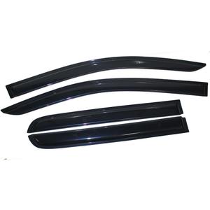 Enhance Your Ride with 4pcs Sun Rain Guard Vent Shade Window Visor Compatible with 15-20 Colorado/Canyon Crew Cab