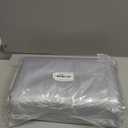 20 Packs Disposable Plastic Tablecloth and Satin Table Runner, White and Silver Disposable Table Cloth Rectangle Table for Baby Shower Birthday Engagement Anniversary Retirement Party Decorations