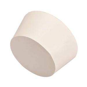 uxcell White Tapered Shaped Solid Rubber Stopper for Lab Tube Stopper Size 90-100mm 1pcs (82x101x50mm)