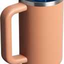 STANLEY Quencher ProTour Flip Straw Tumbler with Leakproof Lid 30 oz | Built-In Straw and Handle | Cup Holder Compatible for Travel | Insulated Stainless Steel Cup | BPA-Free | Toast VRT