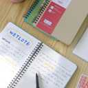 Soft Cover Journal Notebooks 2 Pack A5 Notebook College Ruled Lined Writing Journal 5"x8.25" 96 Pages for Writing Work Travel School Business Journaling Notebooks A5 Journal for Women and Men(Black)