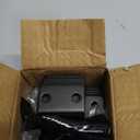 FviMzailon 6-Pack Non-Slip Mattress Grippers for Metal Bed Frame, Heavy Duty Mattress Gaskets, Adjustable Anti-Slide Brackets, Black  Includes Screws & Allen Wrench