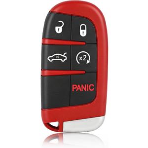 Smart Key for Dodge Charger Challenger SRT Hellcat 2015-2018, YIKEBALOG Proximity Remote Control Key Fob Replacement for Dodge Charger Challenger SRT Hellcat 2015-2018 M3N-40821302