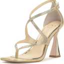 Jessica Simpson womens Catarina High Heel Sandal (7.5, Gold)