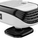 Portable Car Heater 12V/24V Fast Heating Defogger With Thermostat 2 in 1 Heating Cooling Car Space Heater For Fog Frost Removal (Color : White 12V Cars)