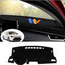 Autorder Dashboard Cover Mat for Toyota Corolla 2019-2022 2023 2024 2025 2026 Accessories Dash Cover Flannel Dash Mat Sunshade Glare UV Rays Protector
