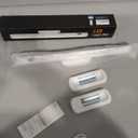 Ferswe 3W Rechargeable Light Bar with Remote Control, 3 Color Adjustable Mirror Lights, 2000mAh Battery Makeup, Touch for Cabinets, Magnetic Stick On for Closet, Kitchen