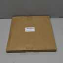 Round Rattan Tray with Mother of Pearl Inlay, Decorative Wicker Serving Tray with Wooden Base, Woven Basket Trays for Bread Fruits Coffee, Checkered