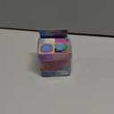 Stress Cube Masonry Ice Squishy Stress Balls-Malt Sugar Ball-Sensory Slow Rising for Your Best Mellow and Chill - Hand Exercise Balls- Age 3 to Adult (Pink Cube)