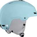 Retrospec Zephyr Ski Helmet - Snowboard Helmet for Adults & Youth with Adjustable Fit, 9 Breathable Vents, Removable Washable Earmuffs - Snow Sports Helmet for Men & Women (Small, Matte Blue Ridge)