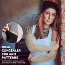 Arm Sleeves for Men Women Upf 50 Compression Arm Sleeve for UV Blocking Protection (Style 01-5 Pcs : Black+white+gray+blue+skin)