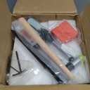 SHANGNIULU Ring Bender Ring Bending Tool for Spoon Rings Jewelry Making Kit with Metal Alphabet A-Z Stamps Ring Sizer and Mandrel Jewelry Polishing Cloth Stick and Agate Jewelry Hammer